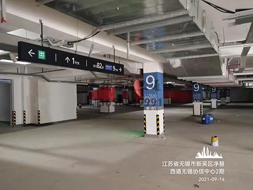 無錫交通標(biāo)線哪家最好？飛揚市政無錫車位劃線項目順利完工